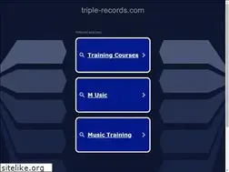 Sites similar to triple-records.com