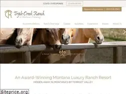 Sites similar to triplecreekranch.com