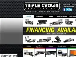 Sites similar to triplecrowntrailers.com