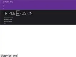 Sites similar to tripleefusion.com