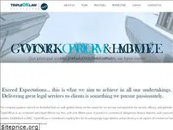 Sites similar to tripleoklaw.com