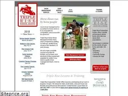 Sites similar to triplerisehorseshows.com