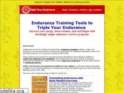 Sites similar to tripleyourendurance.com
