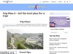 Sites similar to tripplanx.com