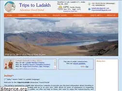 Sites similar to tripstoladakh.com