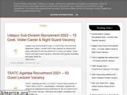 Sites similar to tripuracareer.in