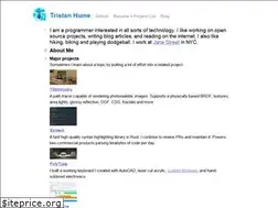Sites similar to tristan.hume.ca
