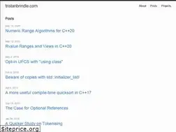 Sites similar to tristanbrindle.com