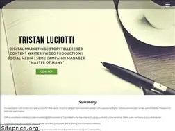 Sites similar to tristandavidluciotti.com