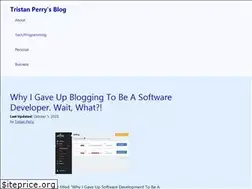 Sites similar to tristanperry.com