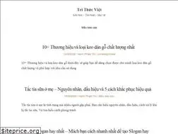 Sites similar to trithucviet.net