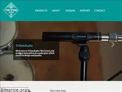 Sites similar to tritonaudio.com
