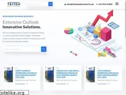 Sites similar to tritonmarketresearch.com
