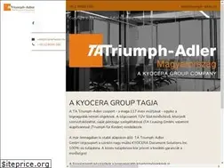 Sites similar to triumph-adler.hu