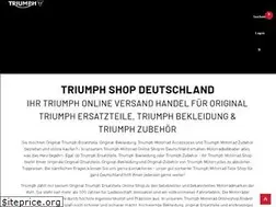 Sites similar to triumph-teileshop.de