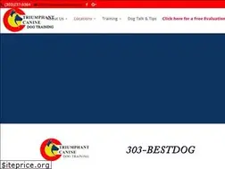 Sites similar to triumphantcanine.com