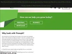 Sites similar to triumphbank.com