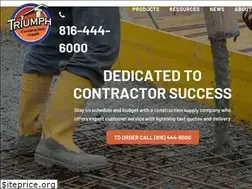 Sites similar to triumphconstructionsupply.com
