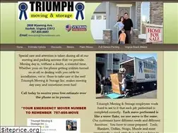 Sites similar to triumphmovers.com