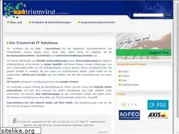 Sites similar to triumvirat-it.de