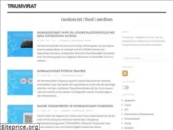 Sites similar to triumvirat.org