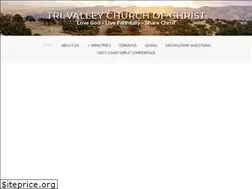 Sites similar to trivalleychurch.org