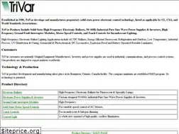 Sites similar to trivar.com