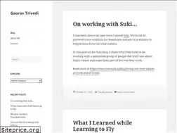 Sites similar to trivedigaurav.com