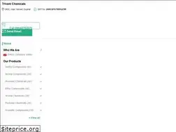 Sites similar to trivenichemicals.com