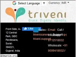 Sites similar to trivenisarees.com