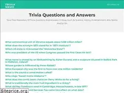 Sites similar to triviamemo.com