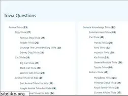 Sites similar to triviaquestions.com
