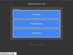 Sites similar to triviaquestions.net