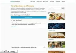 Sites similar to triviaquestionsnow.com