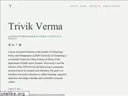 Sites similar to trivikverma.com