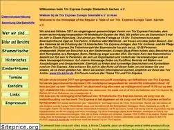 Sites similar to trix-express-stammtisch.de