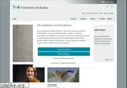 Sites similar to trockenbau-akustik.de