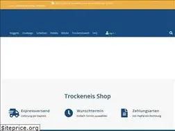 Sites similar to trockeneis-shop.de