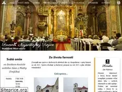 Sites similar to trojica.sk