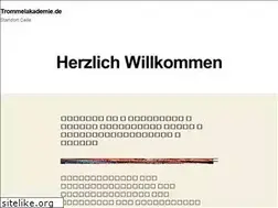 Sites similar to trommelakademie.de