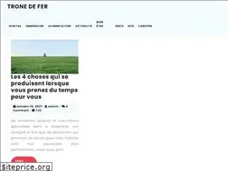 Sites similar to trone-de-fer.fr
