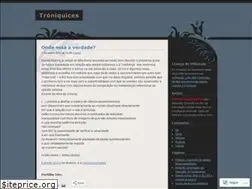 Sites similar to troniquices.wordpress.com