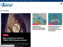 Sites similar to tronnews.net
