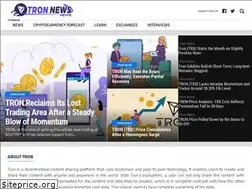 Sites similar to tronnews.news