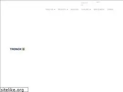 Sites similar to tronoxinc.com