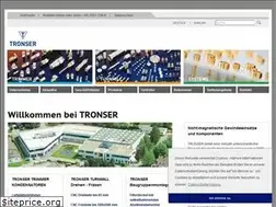 Sites similar to tronser.de