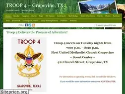 Sites similar to troop4grapevine.com