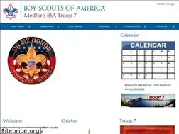 Sites similar to troop7medford.org