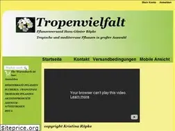 Sites similar to tropenvielfalt.de