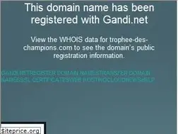 Sites similar to trophee-des-champions.com